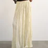 Tsthea High Rise Long Skirt
