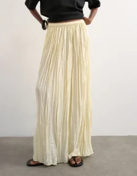 Tsthea High Rise Long Skirt