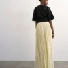 Tsthea High Rise Long Skirt