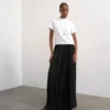 Tsthea High Rise Long Skirt