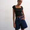 Tsvigga Denim Shorts
