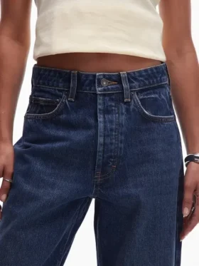 Tsyvonne High Rise Straight Fit Jeans