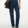Tsyvonne High Rise Straight Fit Jeans