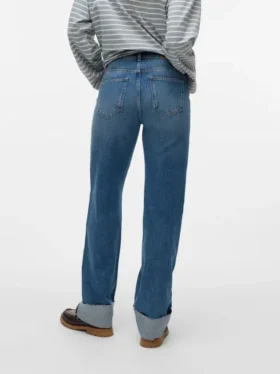 Vmallison Mid Rise Straight Fit Jeans