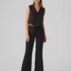 Vmavery Mid Waist Trousers