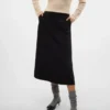 Vmbabette Normal Waist Midi Skirt