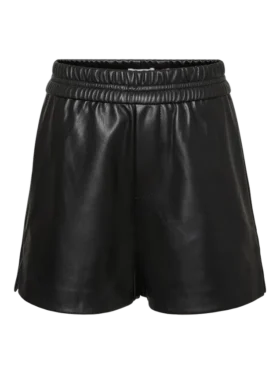 Vmbailey Synthetic Leather Shorts