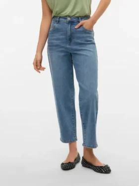 Vmbetty High Rise Mom Fit Jeans