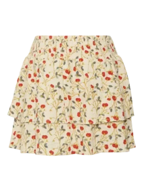 Vmbia Mid Waist Short Skirt