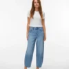 Vmbillie High Rise Barrel Fit Jeans