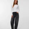 Vmbillie High Rise Barrel Fit Jeans