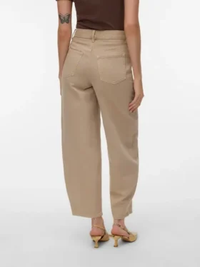Vmbillie High Rise Barrel Fit Jeans