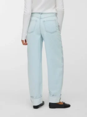 Vmbillie High Rise Barrel Fit Jeans