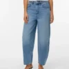 Vmbillie High Rise Barrel Fit Jeans
