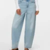 Vmbillie High Rise Barrel Fit Jeans