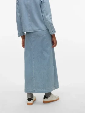 Vmbirkley Mid Waist Long Skirt
