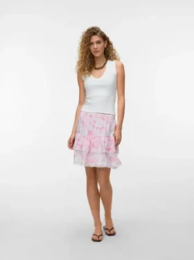 Vmbliss High Waist Short Skirt