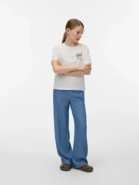 Vmbree High Waist Wide Leg Fit Jeans