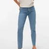 Vmbrenda High Rise Mom Fit Ancle Jeans