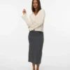 Vmbrisa Mid Waist Midi Skirt