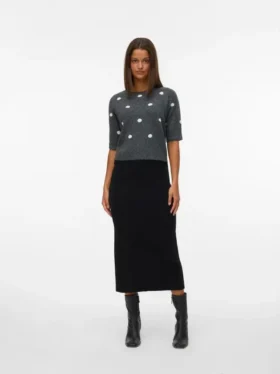 Vmbrisa Mid Waist Midi Skirt