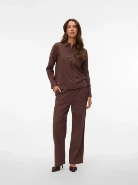 Vmcaia Mid Waist Trousers