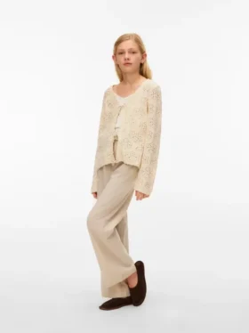 Vmcaia Mid Waist Trousers