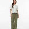 Vmcaia Mid Waist Trousers