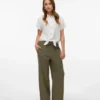 Vmcaia Mid Waist Trousers