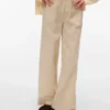Vmcaia Mid Waist Trousers