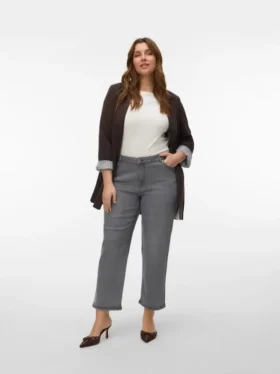 Vmcamara Mid Rise Straight Fit Jeans