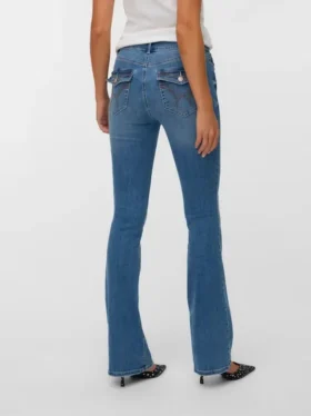 Vmcamille Low Rise Flared Fit Jeans