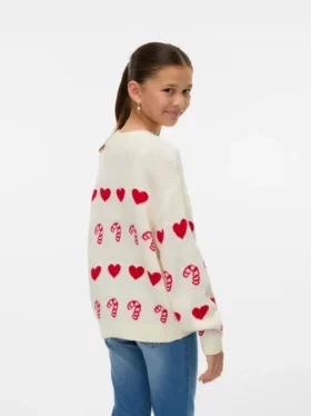 Vmcandyhearts Knitted Pullover