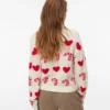 Vmcandyhearts Knitted Pullover
