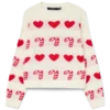 Vmcandyhearts Knitted Pullover