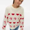 Vmcandyhearts Knitted Pullover