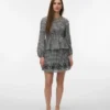 Vmcania High Waist Short Skirt