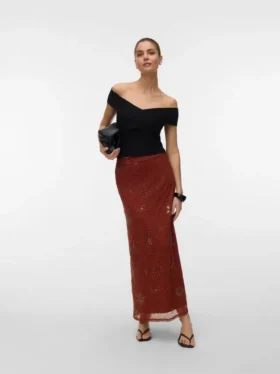 Vmcara High Waist Long Skirt