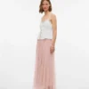 Vmcaralia High Waist Long Skirt