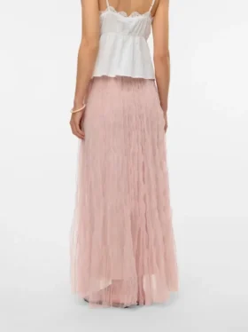 Vmcaralia High Waist Long Skirt