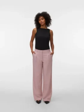 Vmcassidy Mid Waist Trousers