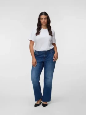 Vmcasta Mid Rise Bootcut Fit Jeans