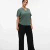 Vmcberlin Mid Waist Trousers