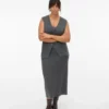 Vmcbrisa Mid Rise Midi Skirt
