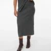 Vmcbrisa Mid Rise Midi Skirt