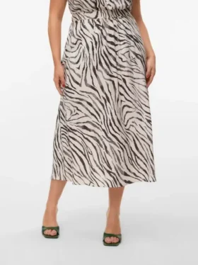 Vmcdora Mid Waist Long Skirt
