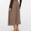 Vmceleste Mid Waist Long Skirt