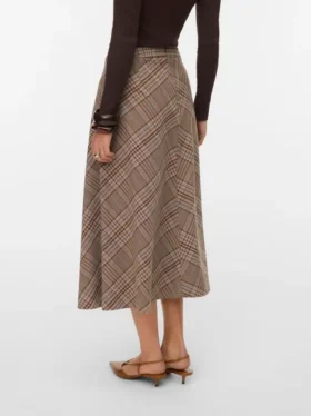Vmceleste Mid Waist Long Skirt