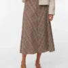 Vmceleste Mid Waist Long Skirt