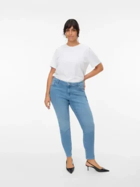 Vmcelly Mid Rise Skinny Fit Jeans